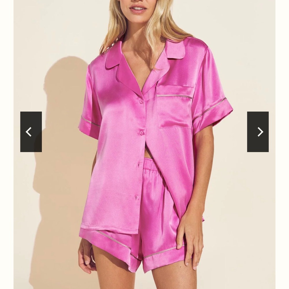 Eberjey Brand New Short PJ Set (t -shirt+shorts)